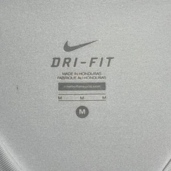 Nike Dri-Fit Top, White, M - Picture 3 of 7